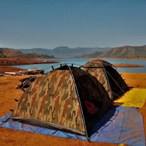 Camping-at-Bamnoli-Village-Vasota-Fort-Jungle-Trek-Base-village